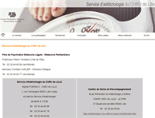 Tablet Screenshot of addictologie.chru-lille.fr